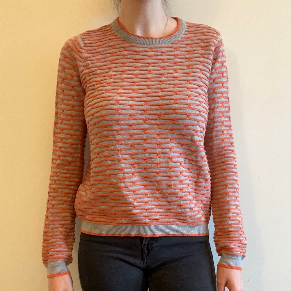 Topshop 3D knit sweater